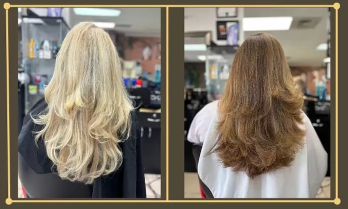 Transform with Haircut and Highlights w/ Deep Condition and Blowout