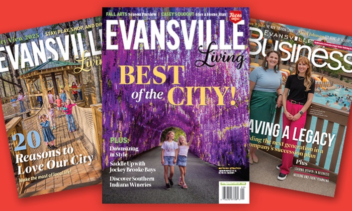 Explore Evansville: 1 or 2 Year Magazine Subscription