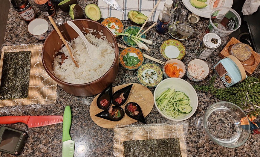 Image 2: In-Home Sushi-Making Experience by Stir Up The Party