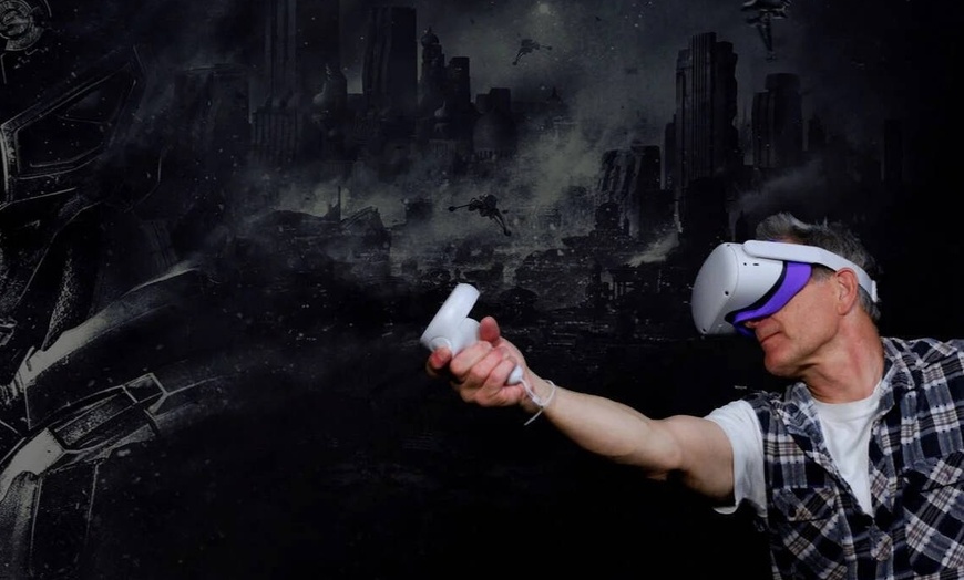 Image 6: Free-Roam Virtual Reality (VR) Games for One or Two Players