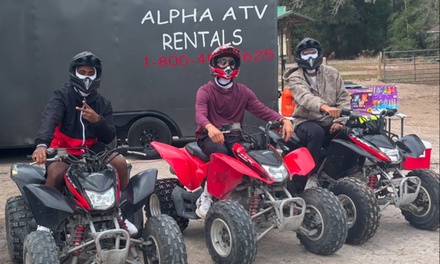 One Hour unguided tour one person - Alpha atv rentals