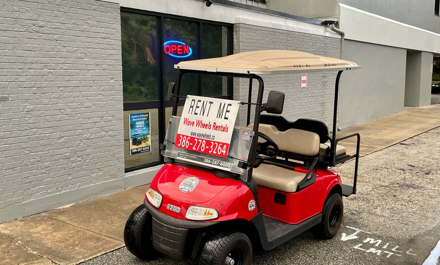 Image 4: Full or Half Day Adventure  W/ Street Legal Golf Cart Rental