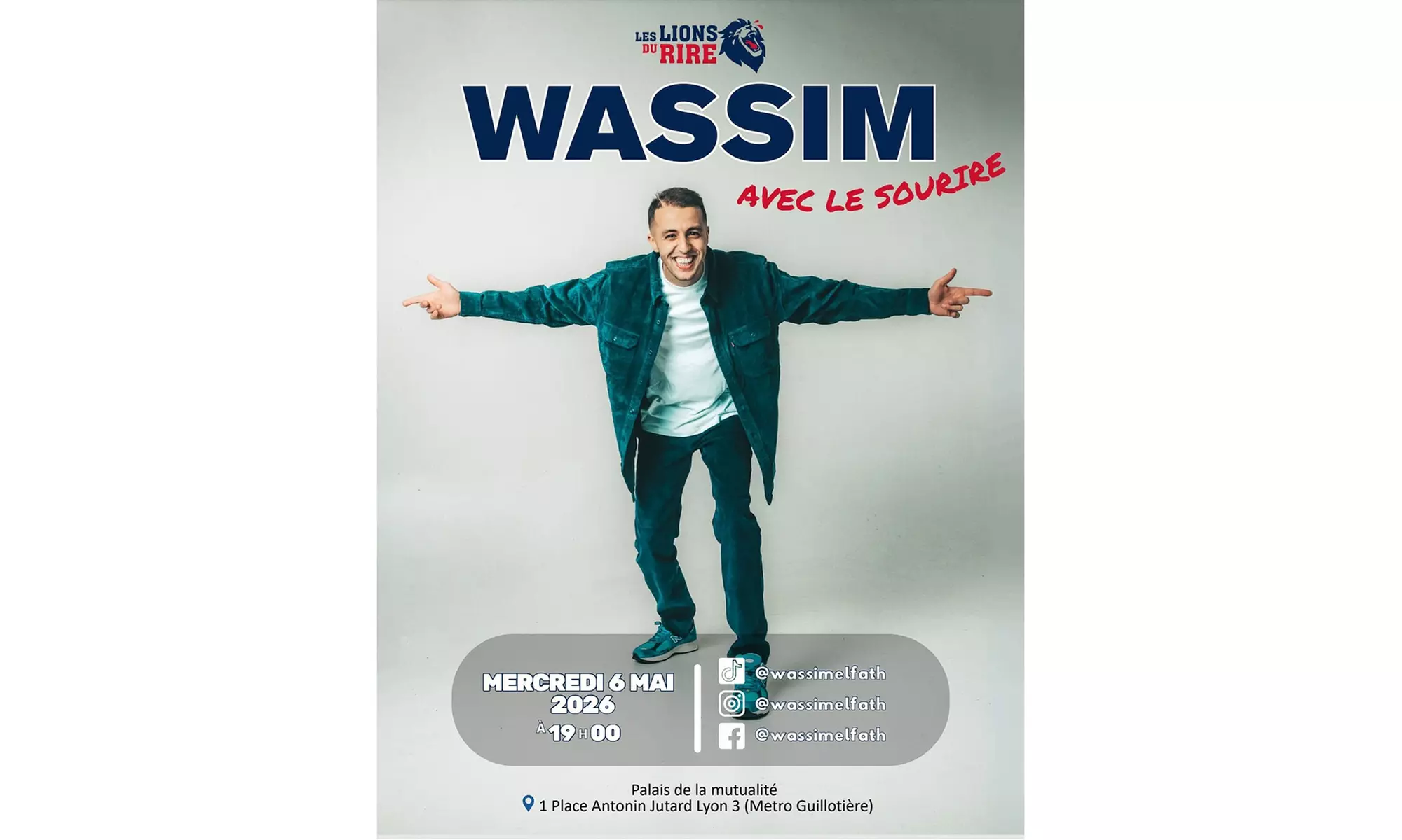 Festival "Les Lions du Rire" : le meilleur de l’humour à Lyon en 2026