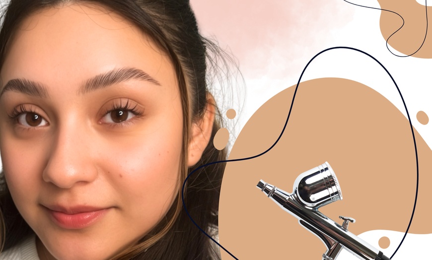 Image 1: Perfectly Sculpted Brows with Airbrushed Tinting 