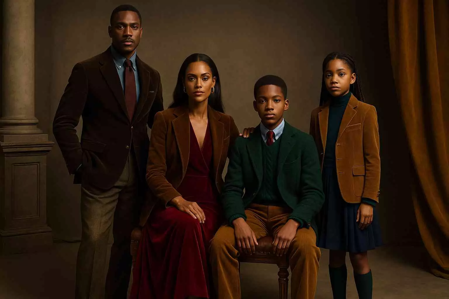 In-Studio Family Photo Shoot w/ 8 Prints w/ Makeup Artist and More