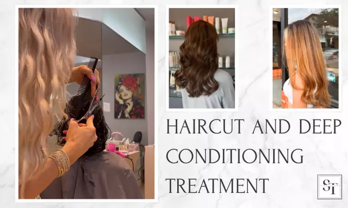 Up to 55% Off on Revive & Refresh: Haircut with Deep Conditioning Treatment at Salon Toujours - Primary Image