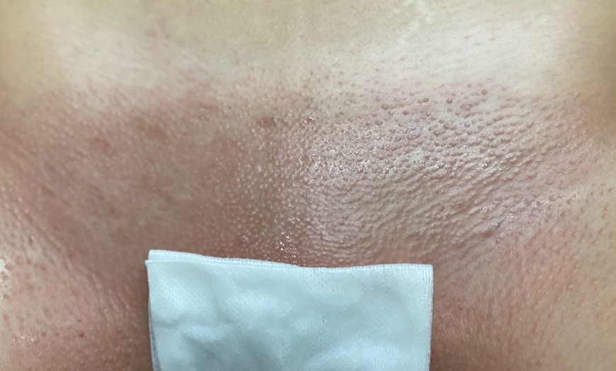 Image 2: Woman’s Brazilian Wax, Brow Lamination w/ Tint, / Woman’s Half Leg Wax