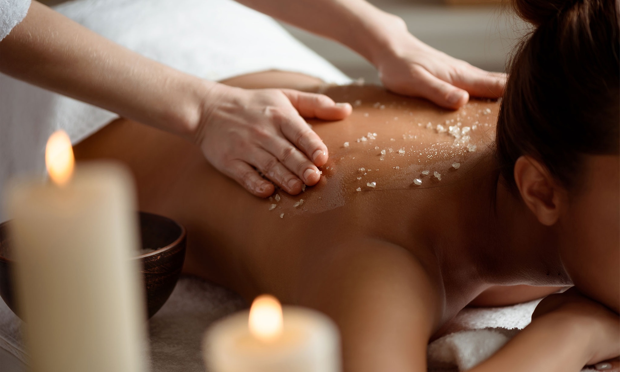 Back or Full-Body Scrub & Massage w/w/o Prep & Rest or  Body Wrap 