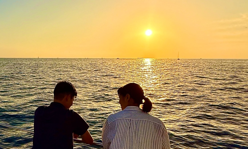 Image 3: Up to 35%Off for 2-Hour Swim & Sunset Sail for One from Island Magic Charters LLC (Waikiki Adventure Sails)