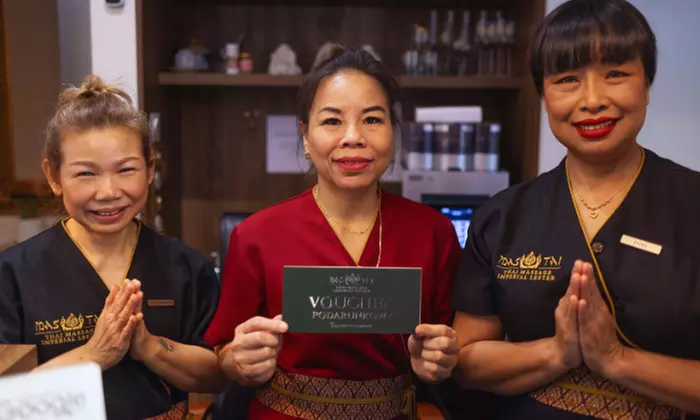 60 lub 90 minut autentycznego tajskiego masażu regenerującego