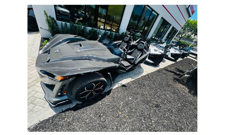 Image 1: Up to 46% Off Slingshot Rentals in Miami – Hourly or Full Day!