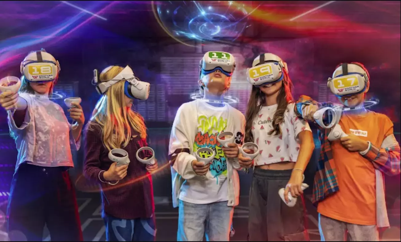 Full-Body VR Immersive Multiplayer Experience for 7, 8, and More