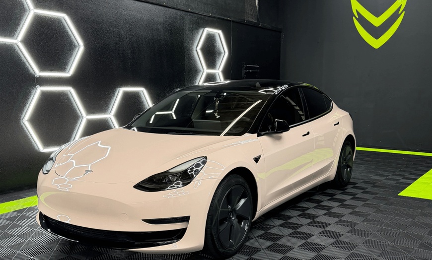 Image 2: Window Trim Blackout, Ceramic Coating– Gloss, Or Headlight Restoration