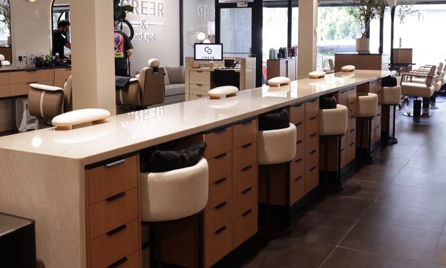 Image 6: Up to 37% Off on Salon-Shellac/No-Chip Mani-Pedi at Salon Creer