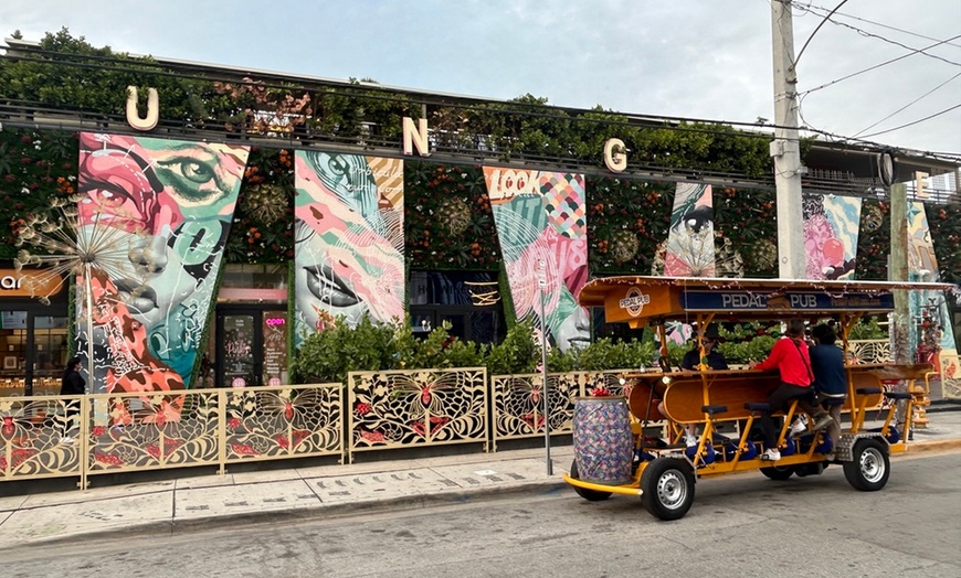 Image 7: Pedal, Sip, and Explore Wynwood’s Art, Bars, and Brunch in style!