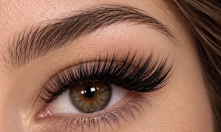 One Full Set of Classic Eyelash Extensions with  mink - EN BEAUTY