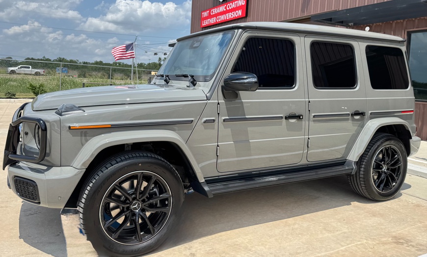 Image 3: Window tinting for cars, SUVs, and trucks with standard film
