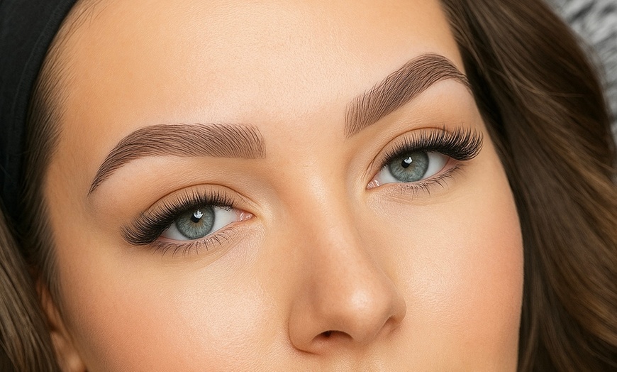 Image 1: Get Full Set of Classic Cashmere or Light Volume Eyelash Extensions