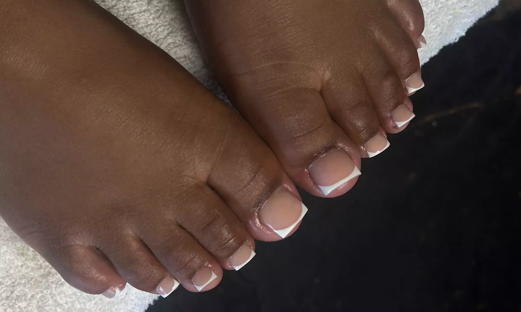 Gel, Lux Gel or Elite Gel Spa Mani Pedi Packages