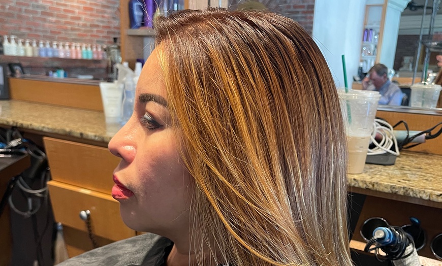 Image 3: Get a Haircut, Conditioning, Blow Dry, Highlights & More