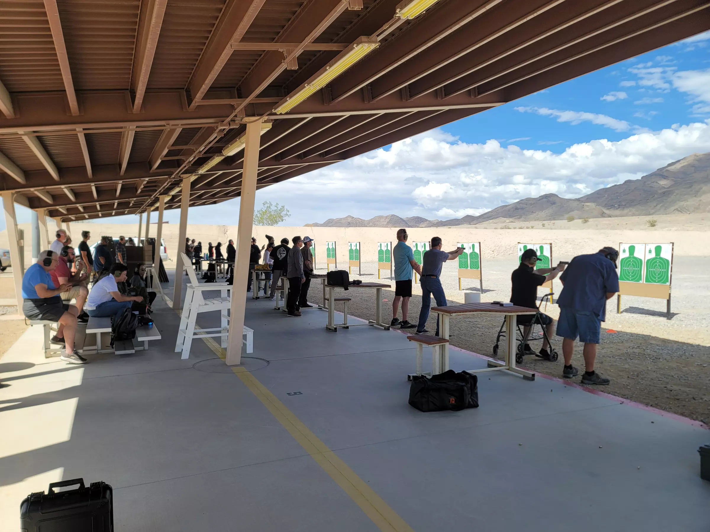 CCW course with two range sessions, safety gear, and workshop session