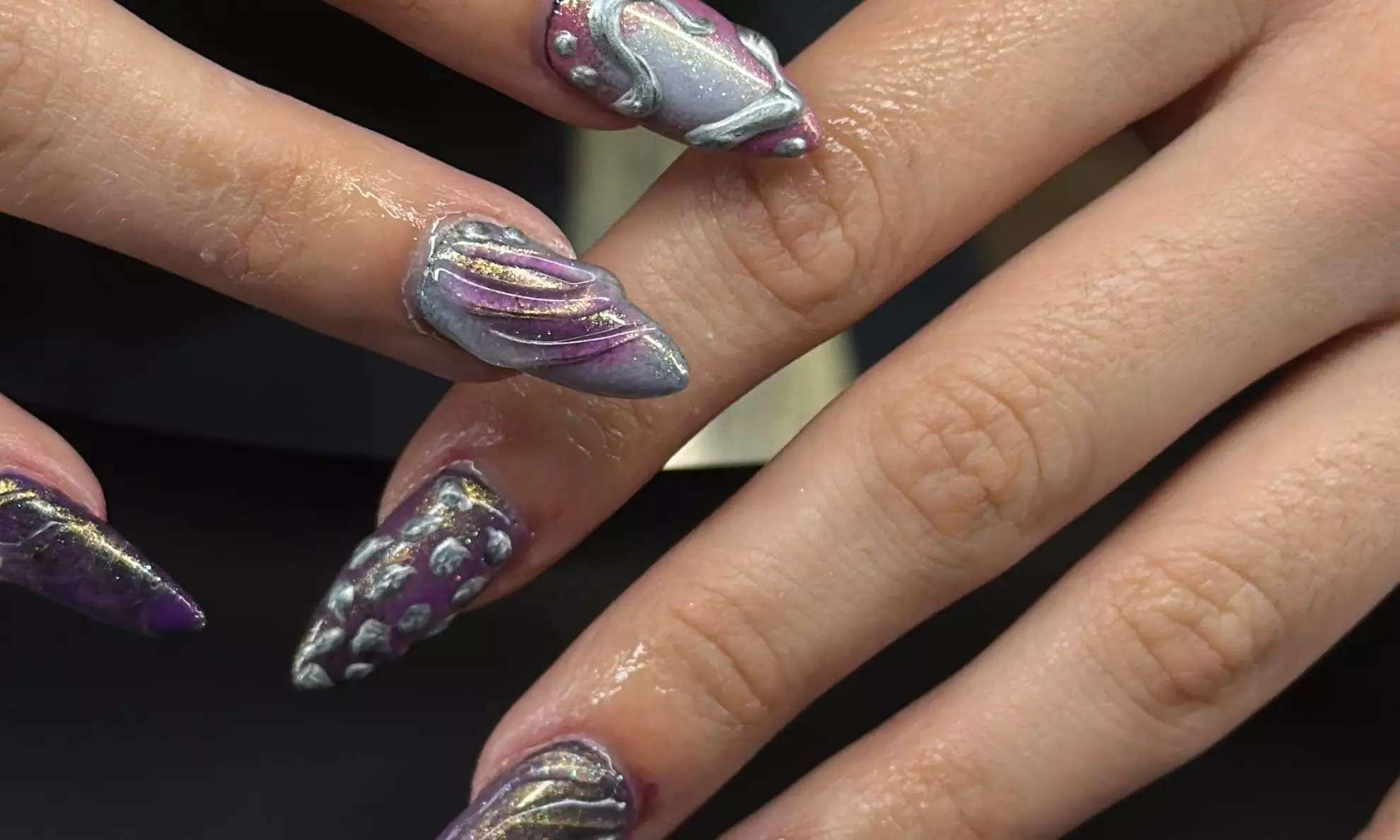 One Deluxe Short, Medium, Long Gel-X Set with Designs | Any Gel X Set