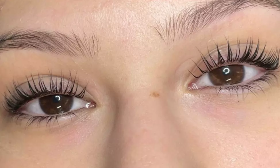 Brow Lamination, Lash Tint and Lift with Full Set of Extensions