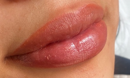 One session lip Blush  - Maggie q Microblading eyebrows & Lip Blush