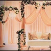 Image 6: Custom Event Decoration: Backdrops, Drapes & Centerpieces
