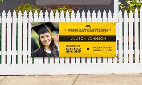 Custom Graduation Banner for Your Special Day