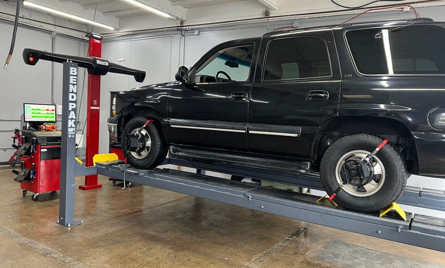 Image 8: Up to 55% Off on Wheel Alignment / Balancing at J&H Auto Repair