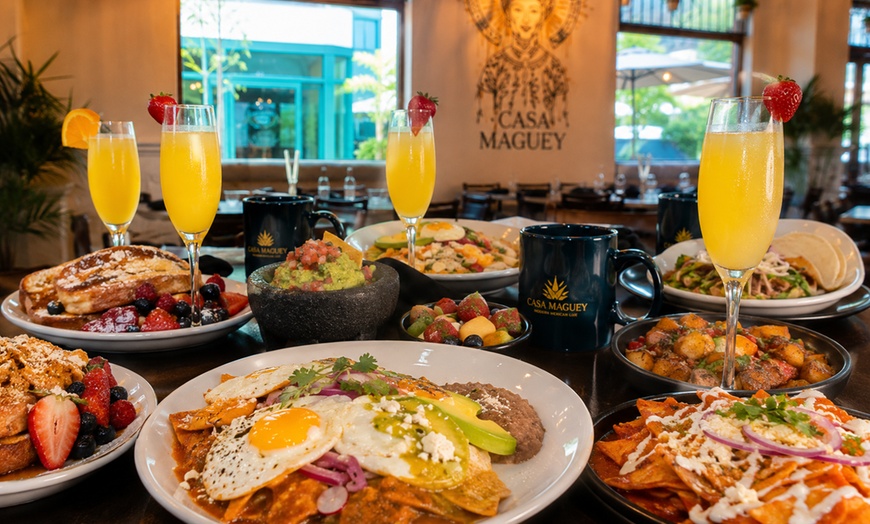 Image 2: Dive into Casa Maguey's Top-Rated Breakfast Buffet & Unlimited Juices!