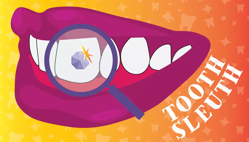 Enhance your smile at Tooth Sleuth Tooth Gems with various teeth whitening options, offering up to 50% off - Primary Image