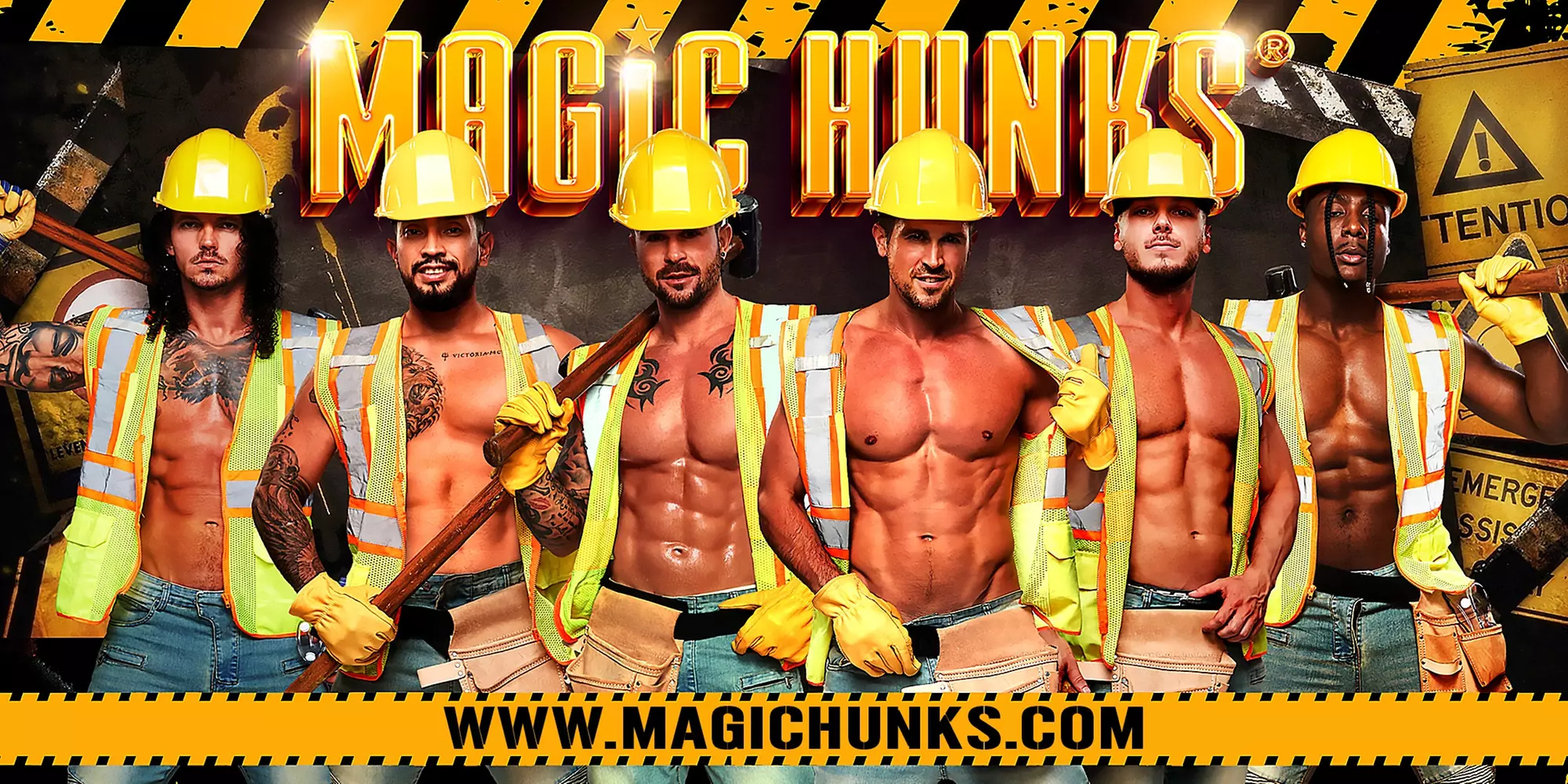  Magic Hunks: LIVE at 8pm in Silicon Valley on Dec 1 - Second Medium