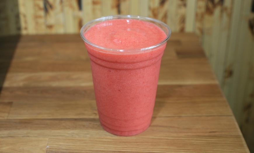 Image 1: Kickstart Your Day with a Smoothie, Breakfast Shake, or a Cafe Mocha! 