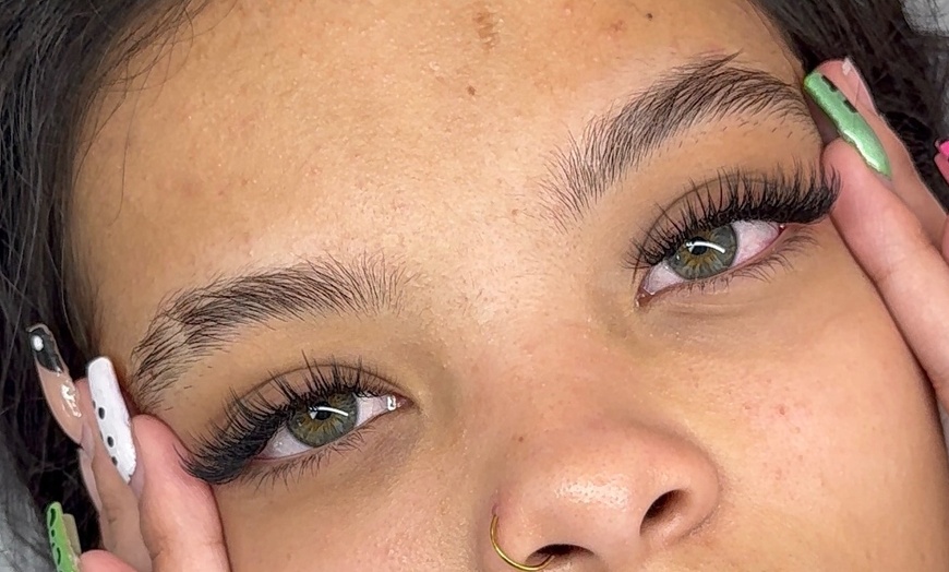 Image 10: Get a Full Set of Lash Extensions with Optional Eyebrow Shaping