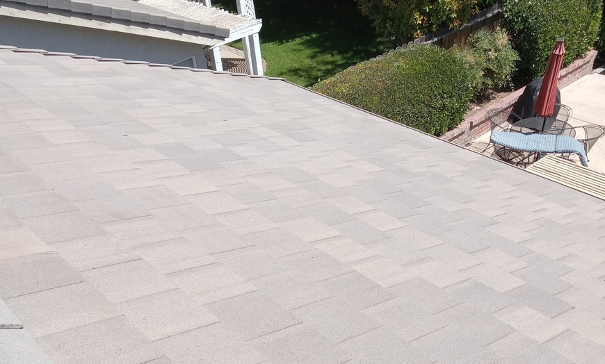 Image 7: Experience Bear Clean Service's roof washing for homes up to 2100 sq ft with a fantastic offer of up to 34% off