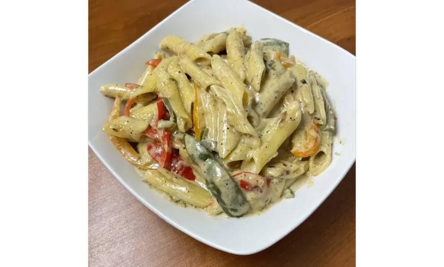 Image 2: Timmy's Rasta Pasta Vouchers: Big Savings on Flavorful Food