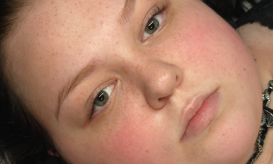 Image 1: Smooth and Defined: Eyebrow, Upper Lip, Chin, or Full Face Waxing