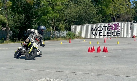 Pierwsze Kroki na Pit bike: 10 min jazdy pod opieką trenera - MotoMiejsce - Centrum Technik Motocyklowych