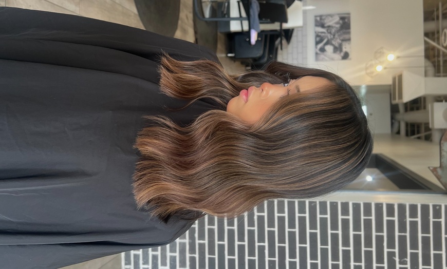 Image 4: Haircut, Blow-dry, Styling, Partial/Full Highlights, & More 