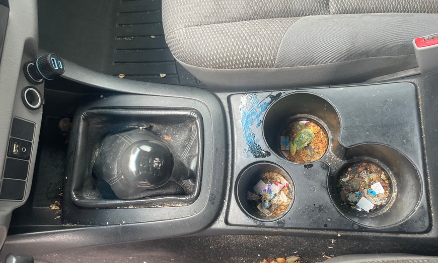 Image 2: Full Interior Detail with Optional Scent Bomb, or Standard Wash