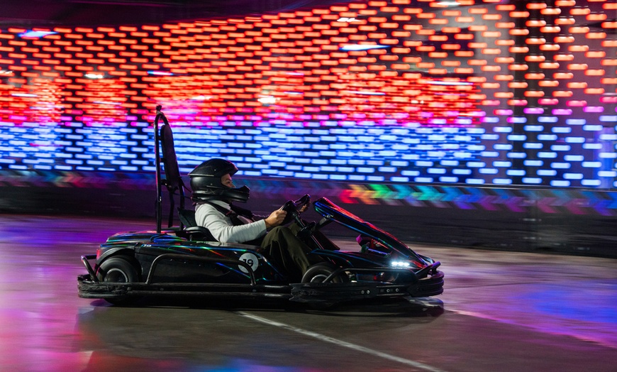 Image 5: Dive into Thrill at Australia's Longest Indoor Electric Go-Kart Track!