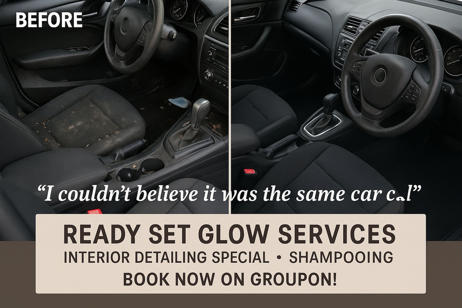 Up to 40% Off on Mobile Detailing at Ready Set Glow