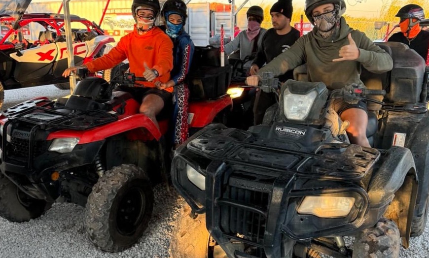 Image 2: Unforgettable Day & Night Rental: 2 Hours ATV Rental for Two People 