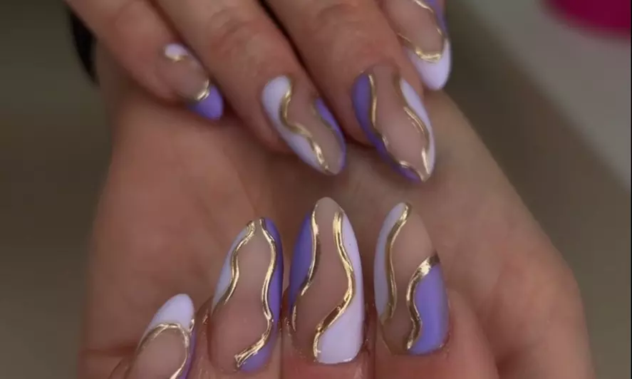 Full Acrylic or Gel New Set w/ Design or Deluxe Gel Mani and Pedi