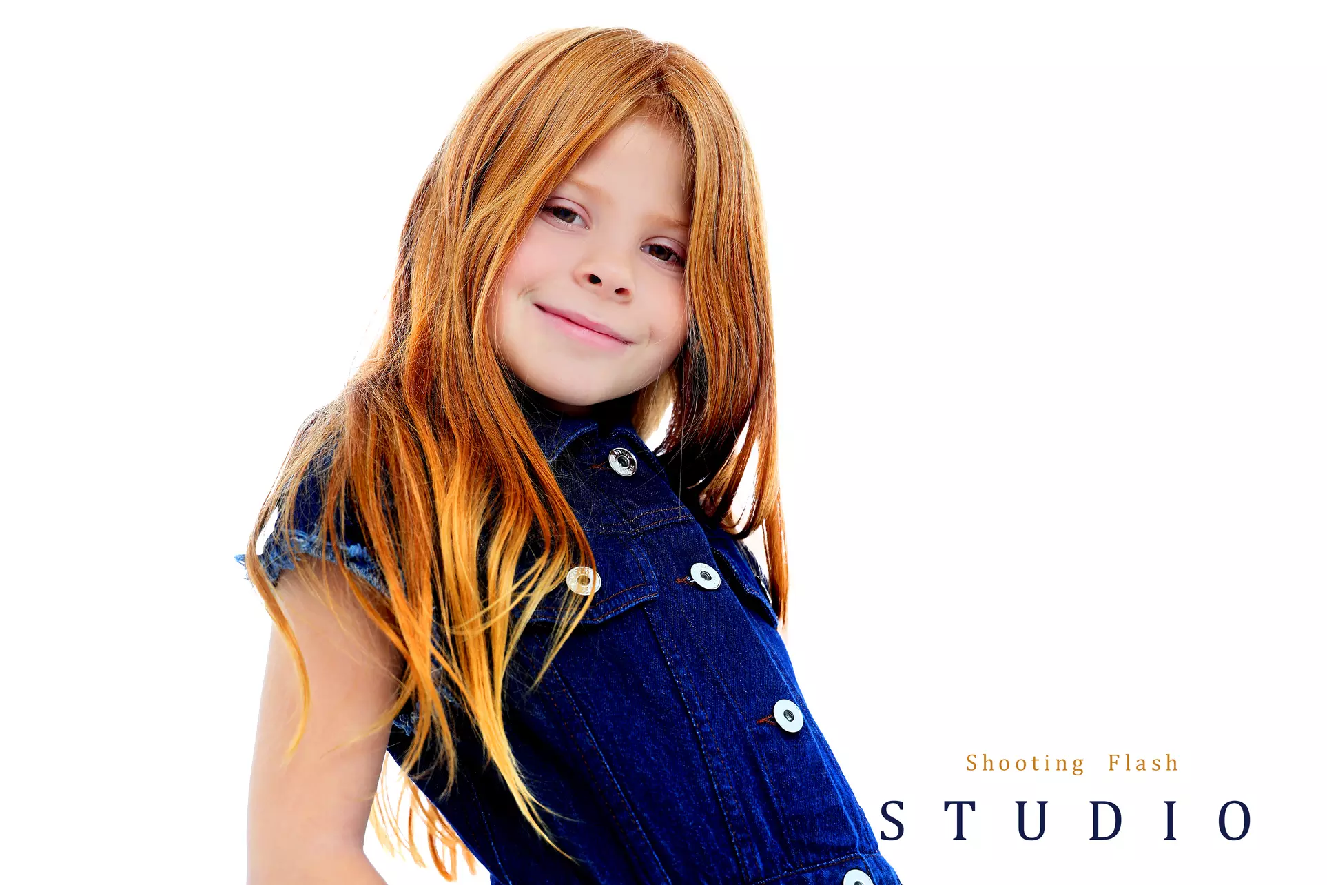 Shooting photos ENFANTS shooting flash studio