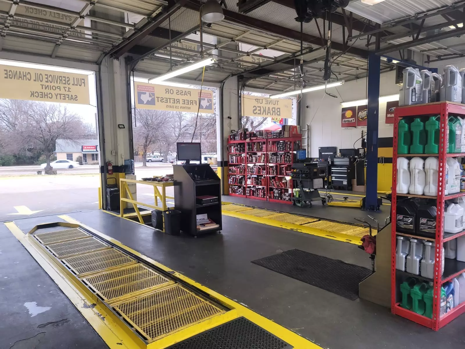 (Up to 31% Off) On Semi or Full Synthetic Oil Change with 29-Point Safety Inspection (5 quarts) at Oil And Auto  - Second Medium