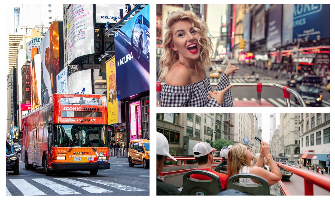 Unlimited Day Pass – Hop On, Hop Off NYC Sightseeing Tour Bus