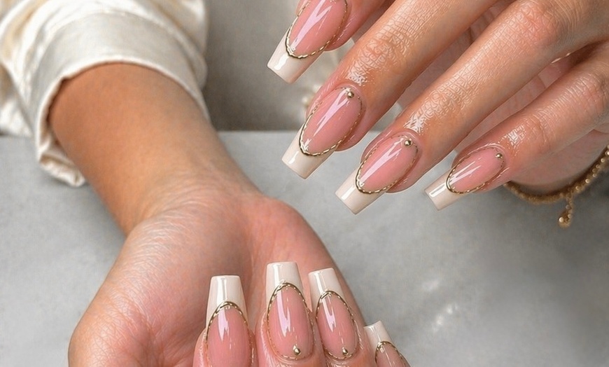 Image 7: Experience the Luxury Nail Package or Gel Manicure & Pedicure Services